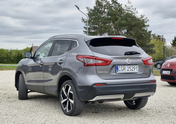 Nissan Qashqai cena 75999 przebieg: 63049, rok produkcji 2017 z Brok małe 407